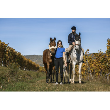 Polo Equithème Elodie Maniche corte Polo Equithème Elodie Maniche corte