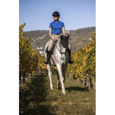 Polo Equithème Elodie Maniche corte Polo Equithème Elodie Maniche corte