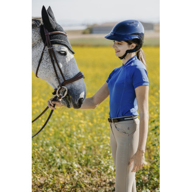 Polo Equithème Elodie Maniche corte Polo Equithème Elodie Maniche corte