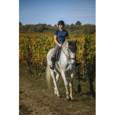 Polo Equithème Elodie Maniche corte Polo Equithème Elodie Maniche corte