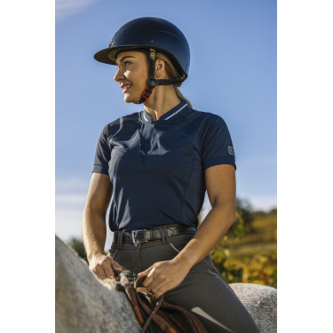 Polo Equithème Elodie Maniche corte Polo Equithème Elodie Maniche corte