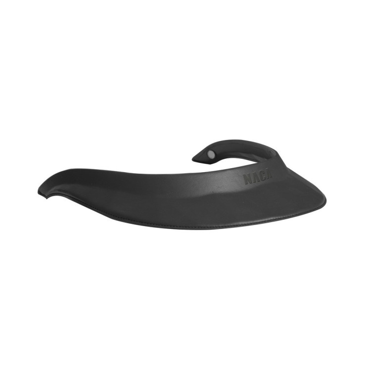 Visiera in cuoio per casco Naca