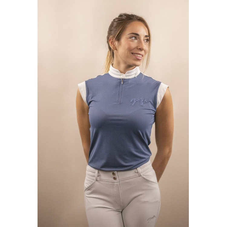 Polo da concorso Pénélope Séville Mesh senza maniche