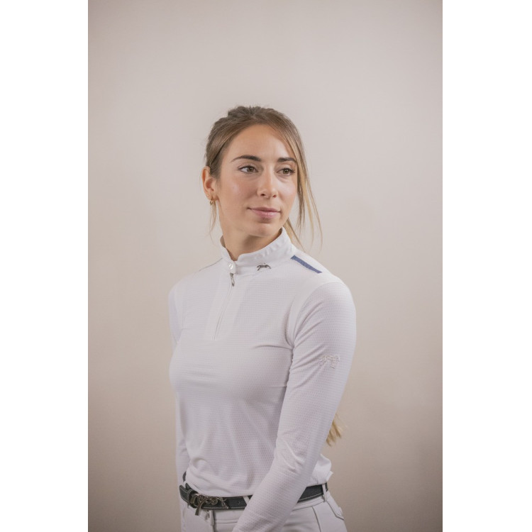 Polo da concorso Pénélope Séville Mesh maniche lunghe