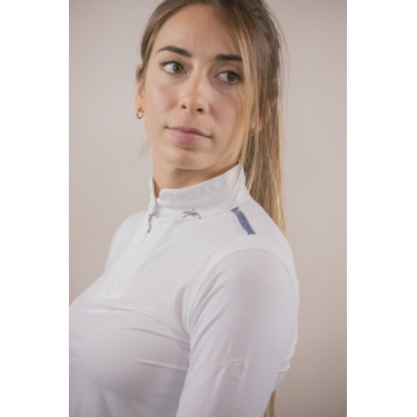 Polo da concorso Pénélope Séville Mesh maniche lunghe Polo da concorso Pénélope Séville Mesh maniche lunghe