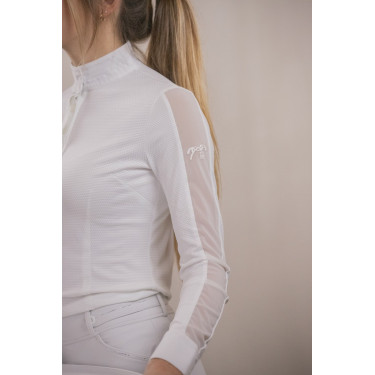 Polo da concorso Pénélope Las Honey a maniche lunghe Polo da concorso Pénélope Las Honey a maniche lunghe