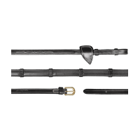 Redini in gomma 1/2 con 7 fermagli Dy'on D Collection Nero Redini in gomma 1/2 con 7 fermagli Dy'on D Collection Nero