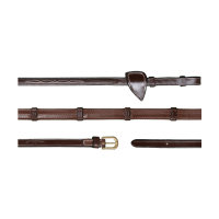 Redini in gomma 1/2 con 7 fermagli Dy'on D Collection Marrone