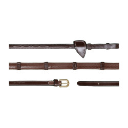 Redini in gomma 1/2 con 7 fermagli Dy'on D Collection Marrone