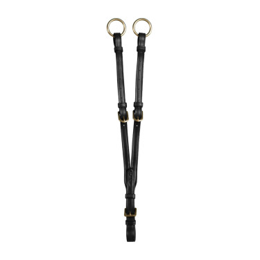 Forcella di martingala con anelli Dy'on D Collection Nero Forcella di martingala con anelli Dy'on D Collection Nero