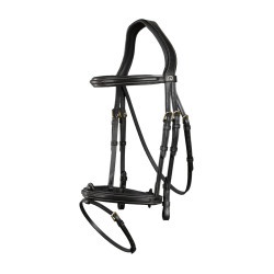 Briglia Capezzina Combinata Dy'on D Collection Nero