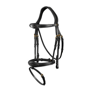 Briglia Capezzina Combinata Anatomica Dy'on D Collection Nero Briglia Capezzina Combinata Anatomica Dy'on D Collection Nero