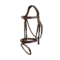 Briglia Capezzina Combinata Anatomica Dy'on D Collection Nero