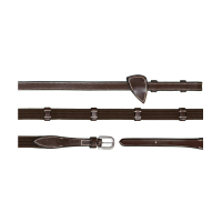 Redini in tessuto 5/8 con 9 fermagli Dy'on Working Marrone