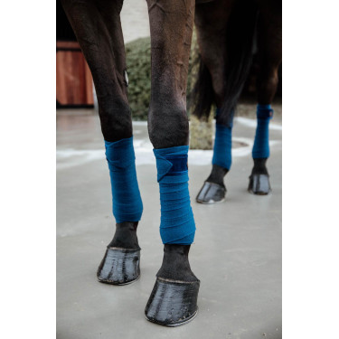 Fasce da polo Polar Fleece Basic Velvet Kentucky Blu navy