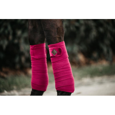 Fasce da polo Polar Fleece Velvet Kentucky Fucsia Rosa