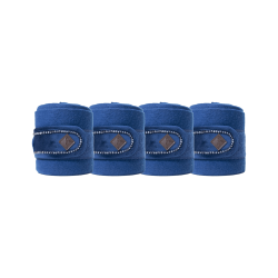 Fasce da polo Polar Fleece Velvet Pearls Kentucky Blu navy