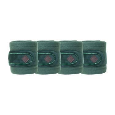 Fasce da polo Polar Fleece Velvet Pearls Kentucky Verde abete Fasce da polo Polar Fleece Velvet Pearls Kentucky Verde abete