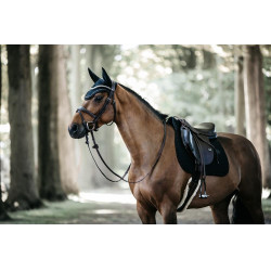 Cuffia Wellington Stone & Pearl Kentucky Blu navy