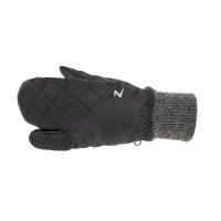 Moffole a 3 dita Horze per l'inverno Nero