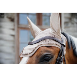 Bonnet Wellington Velvet Pearls Kentucky Beige Bonnet Wellington Velvet Pearls Kentucky Beige