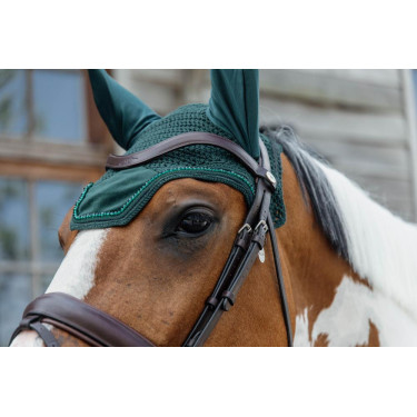 Cuffia Wellington Velluto Perle Kentucky Verde abete Cuffia Wellington Velluto Perle Kentucky Verde abete