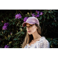 Berretto da baseball in velluto Kentucky Rosa antico