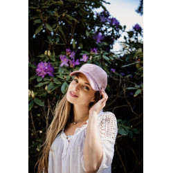 Berretto da baseball in velluto Kentucky Rosa antico