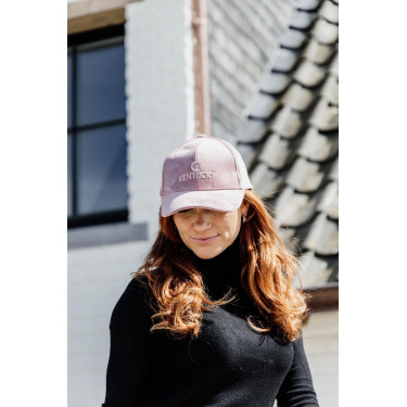 Berretto da baseball in velluto Kentucky Rosa antico