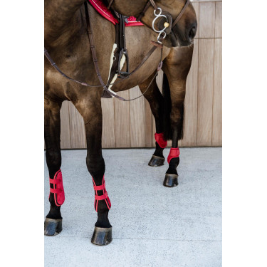 Stinchiere Bamboo Elastic Velvet Kentucky Rosso Stinchiere Bamboo Elastic Velvet Kentucky Rosso