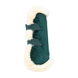 Ghette Bamboo Elastiche Velvet pecora vegana Kentucky Verde scuro Ghette Bamboo Elastiche Velvet pecora vegana Kentucky Verde scuro