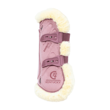 Ghette Bamboo Elastiche Velvet pecora vegana Kentucky Rosa antico Ghette Bamboo Elastiche Velvet pecora vegana Kentucky Rosa antico
