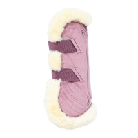 Ghette Bamboo Elastiche Velvet pecora vegana Kentucky Rosa antico