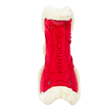 Ghette Bamboo Elastiche Velvet pecora vegana Kentucky Rosso Ghette Bamboo Elastiche Velvet pecora vegana Kentucky Rosso