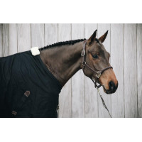 Capezzina Anatomica in Pelle Kentucky Nero Capezzina Anatomica in Pelle Kentucky Nero