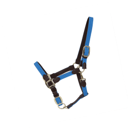 Capezza in nylon intrecciato Kentucky Azzurro chiaro Blu Capezza in nylon intrecciato Kentucky Azzurro chiaro Blu