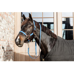 Capezza in nylon intrecciato Kentucky Azzurro chiaro Blu Capezza in nylon intrecciato Kentucky Azzurro chiaro Blu