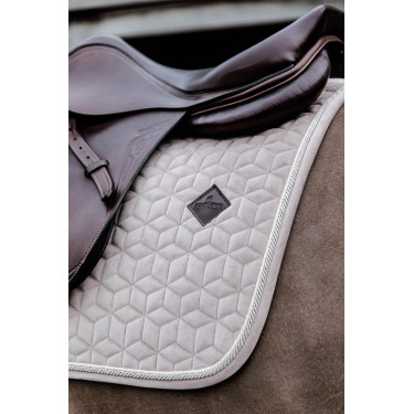 Tapis de selle Basic Velvet jumping Kentucky Beige Tapis de selle Basic Velvet jumping Kentucky Beige