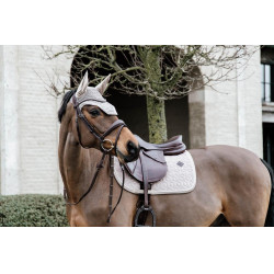 Tapis de selle Basic Velvet jumping Kentucky Beige Tapis de selle Basic Velvet jumping Kentucky Beige
