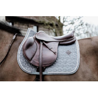 Tapis de selle Basic Velvet jumping Kentucky Beige
