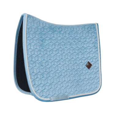Sottosella Velvet dressage Kentucky Azzurro chiaro Blu