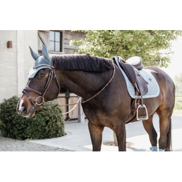 Sottosella Velvet dressage Kentucky Azzurro chiaro Blu