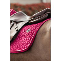 Tapis de selle Velvet jumping Kentucky Bordeaux