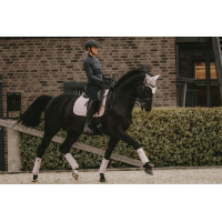 Tapis de selle Velvet Pearls dressage Kentucky Beige