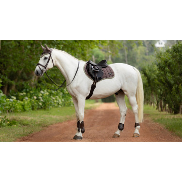 Sottosella LeMieux Loire Classic Close Contact Square Noce Marrone