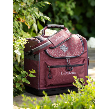 Sac de pansage Elite Pro LeMieux Bordeaux Sac de pansage Elite Pro LeMieux Bordeaux