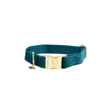 Collare per cane Velvet Kentucky Smeraldo Verde