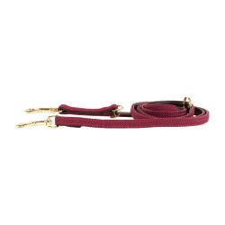 Laisse pour chien Plaited Nylon 200 cm Kentucky Bordeaux