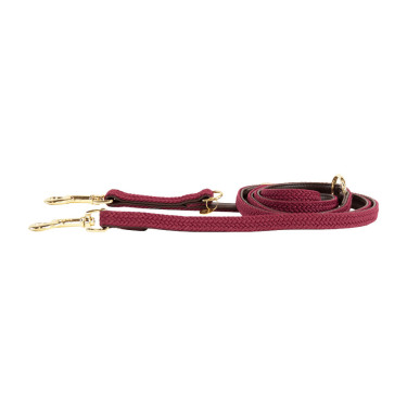 Laisse pour chien Plaited Nylon 200 cm Kentucky Bordeaux