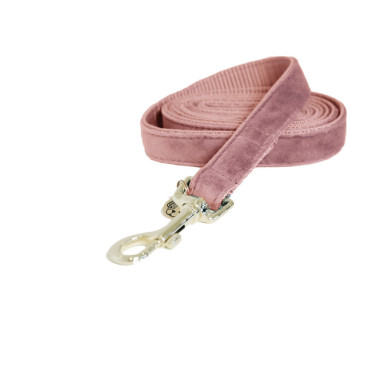 Guinzaglio per cane Velvet 120 cm Kentucky Rosa antico